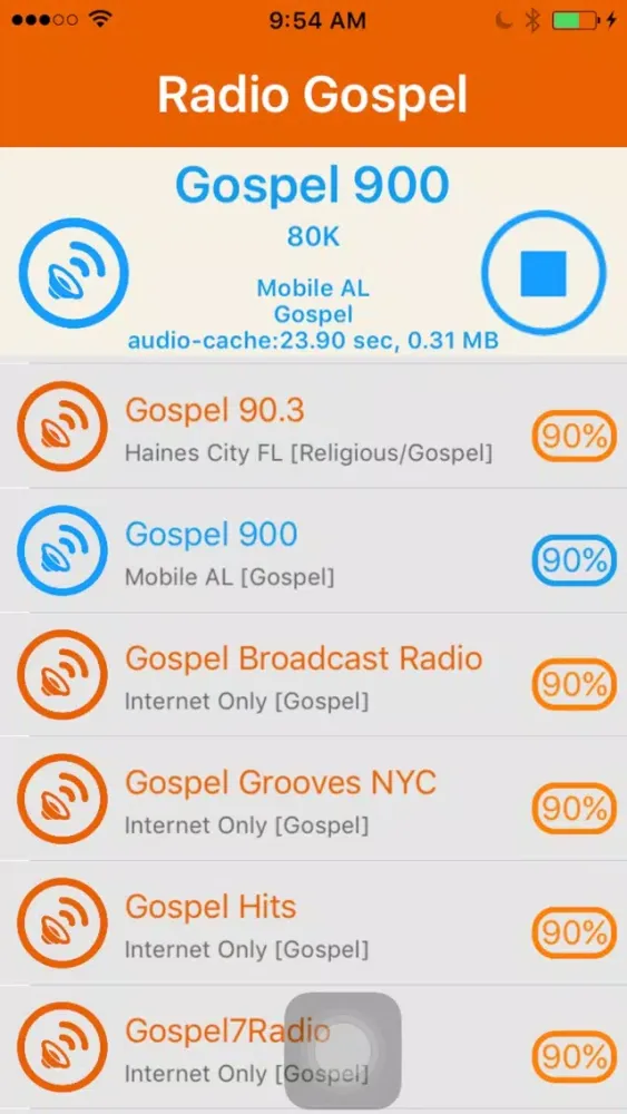 Radio Gospel - Gospel Radio স্ক্রিনশট