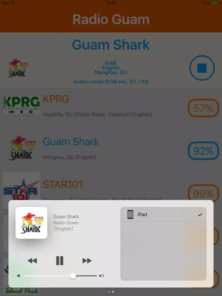 Radio Guam - Radio GU iPad  Screenshots