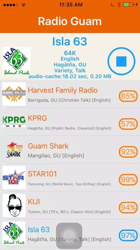 Radio Guam - Radio GU Screenshots