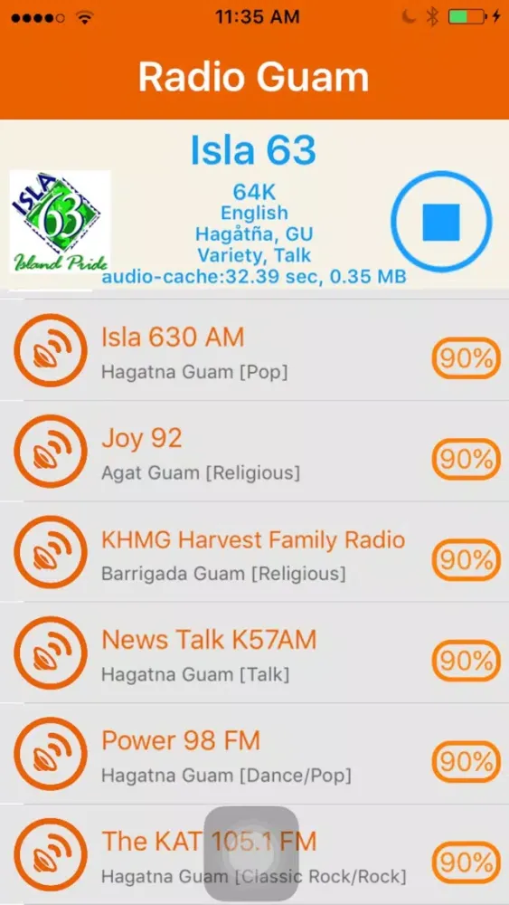 Radio Guam - Radio GU Screenshots