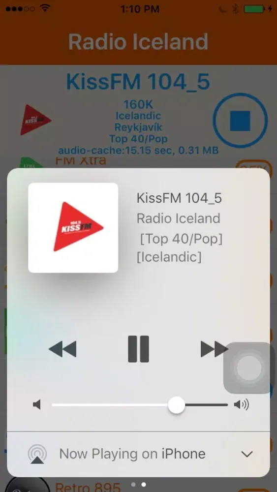 Radio Iceland - Radio ISL سکرین شاٹس