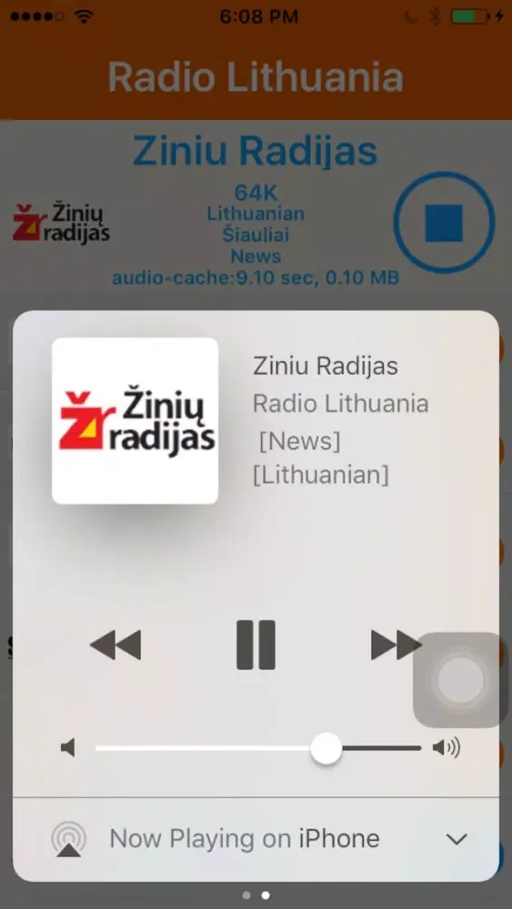 Radio Lithuania - Radijas Lietuva Ekran Görüntüleri