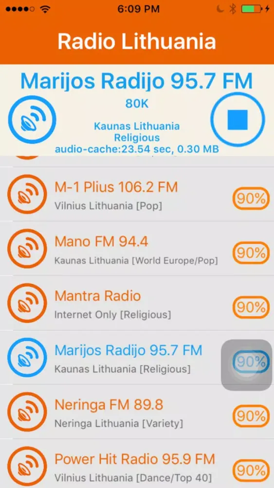Radio Lithuania - Radijas Lietuva Ekran Görüntüleri