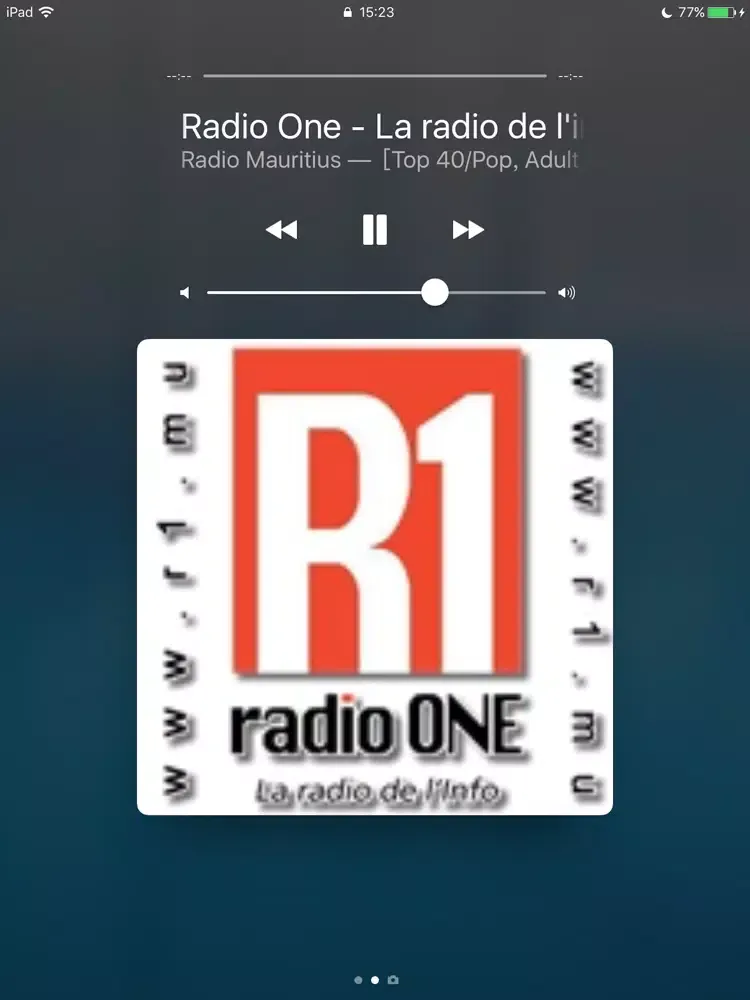 Screenshot di Radio Mauritius - Radio Ile Maurice iPad 