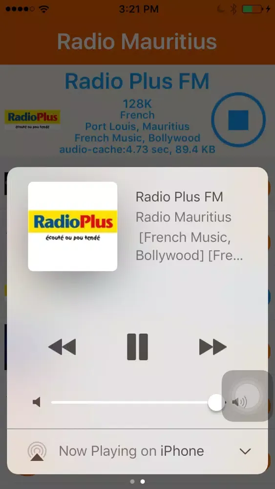 Screenshot di Radio Mauritius - Radio Ile Maurice