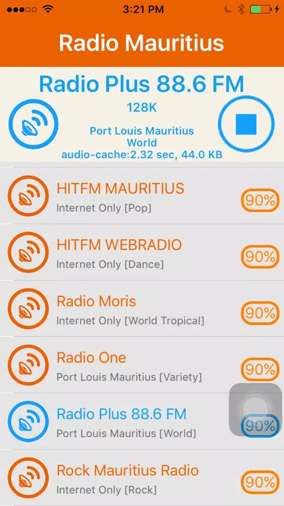 Screenshot di Radio Mauritius - Radio Ile Maurice