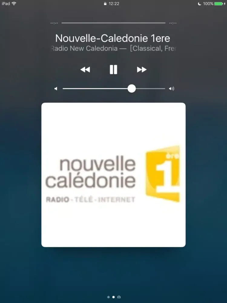Radio New Caledonia - Radio NC iPad  سکرین شاٹس