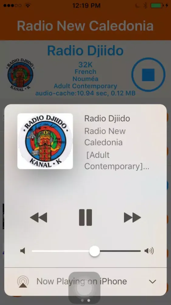 Radio New Caledonia - Radio NC سکرین شاٹس