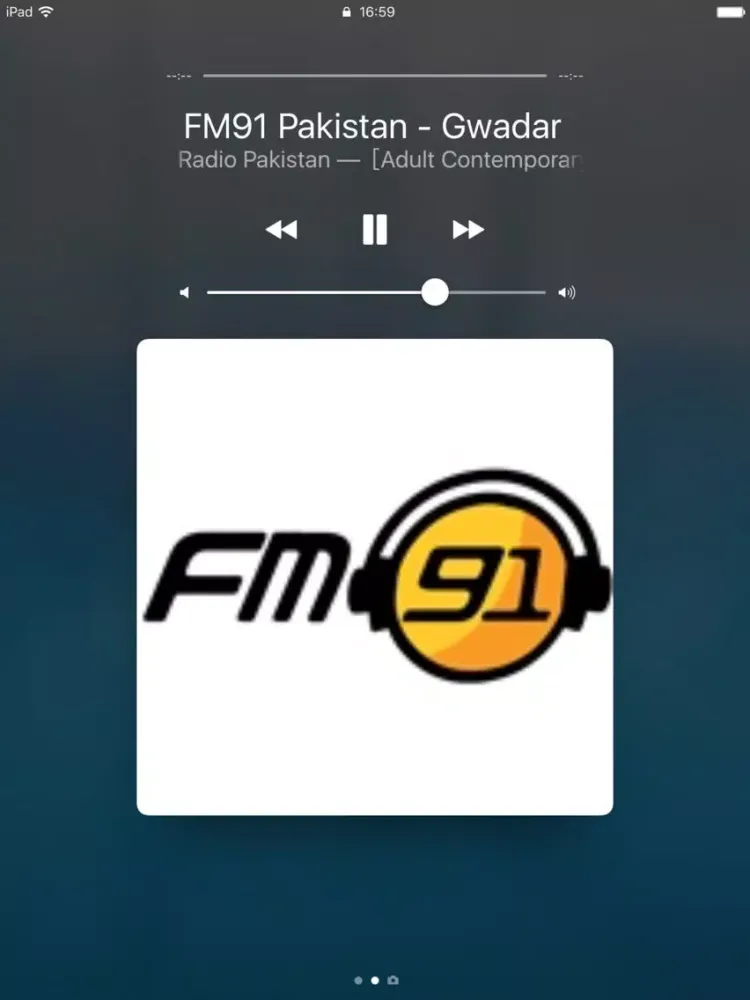 Radio Pakistan - Radio PK(ریڈیو پاکستان) iPad  スクリーンショット