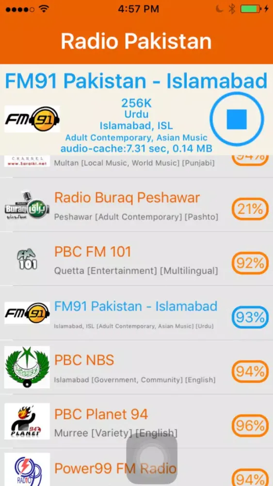 Radio Pakistan - Radio PK(ریڈیو پاکستان) スクリーンショット