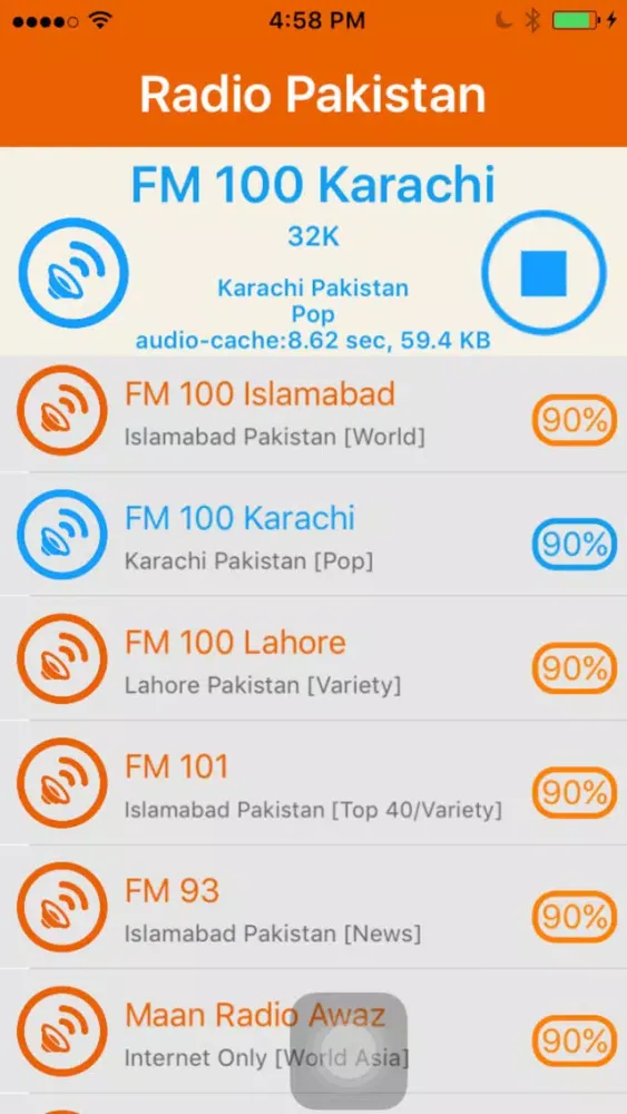 Radio Pakistan - Radio PK(ریڈیو پاکستان) スクリーンショット
