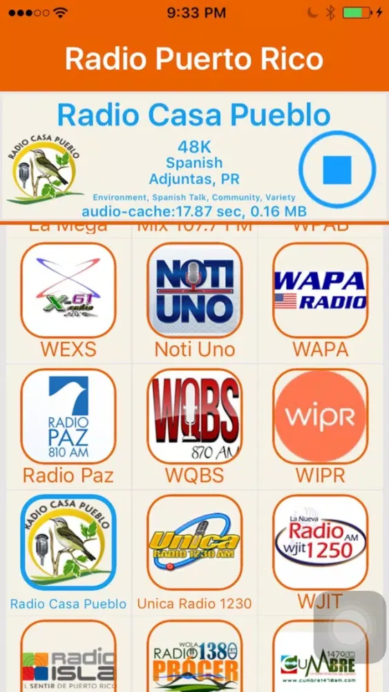 Radio Puerto Rico - Radio PR 스크린샷