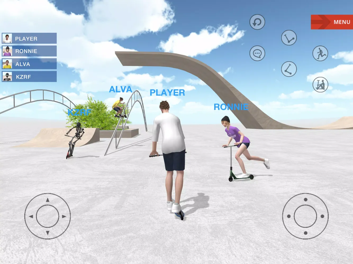 Scooter Space Screenshots