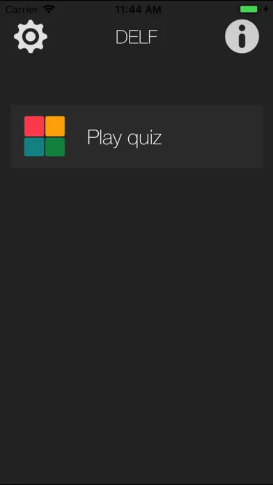 DELF DALF French Language Quiz Screenshots