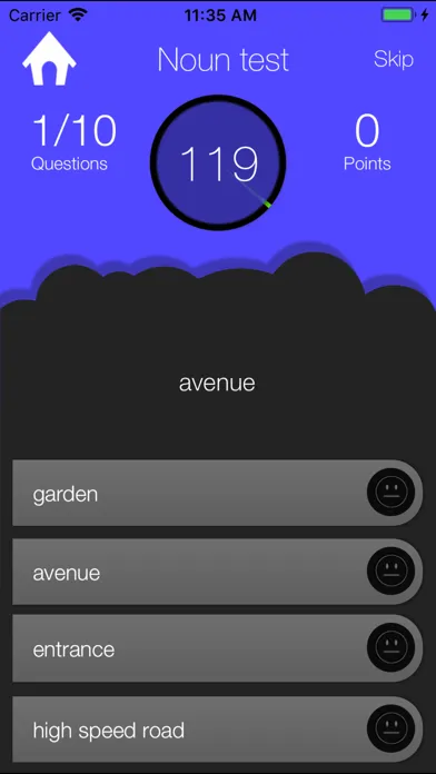 DELF DALF French Language Quiz Screenshots