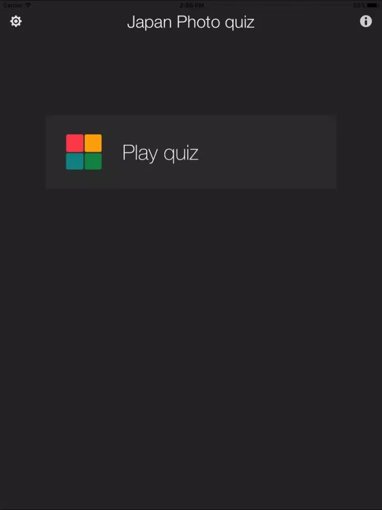 Japan Photo Quiz iPad 应用截图