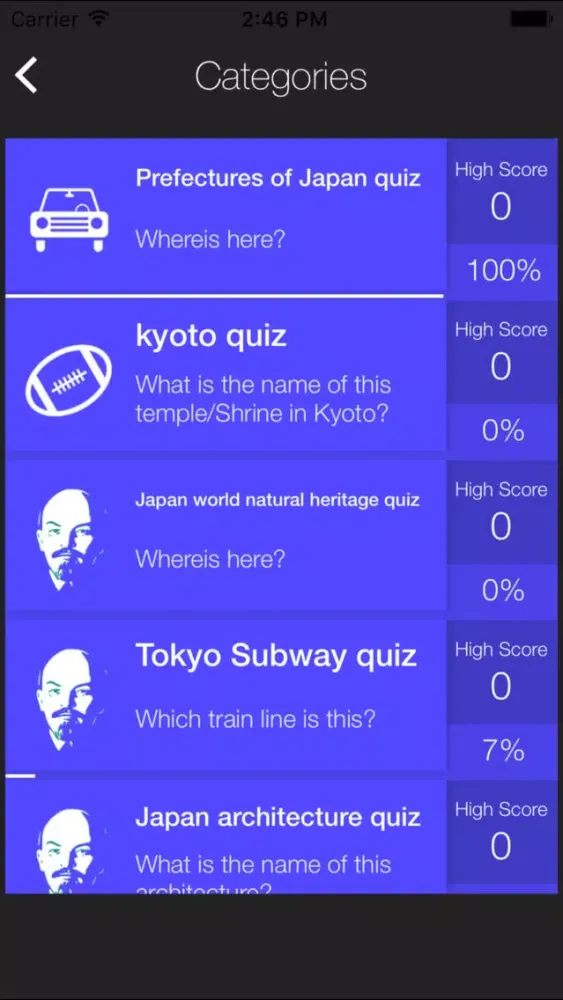 Japan Photo Quiz应用截图