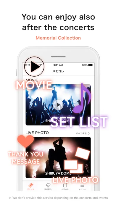 Capturas de pantalla de Tixplus E-Tickets