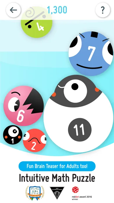 Zrzuty ekranu SUM! for Family - Cute Math!