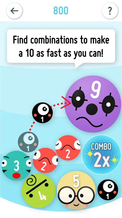 Zrzuty ekranu SUM! for Family - Cute Math!