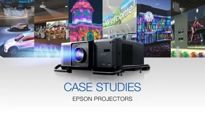 Ảnh chụp màn hình của Epson Projector Case Studies
