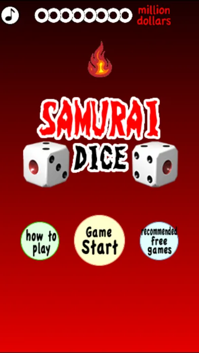 Captures d'écran de Samurai DICE