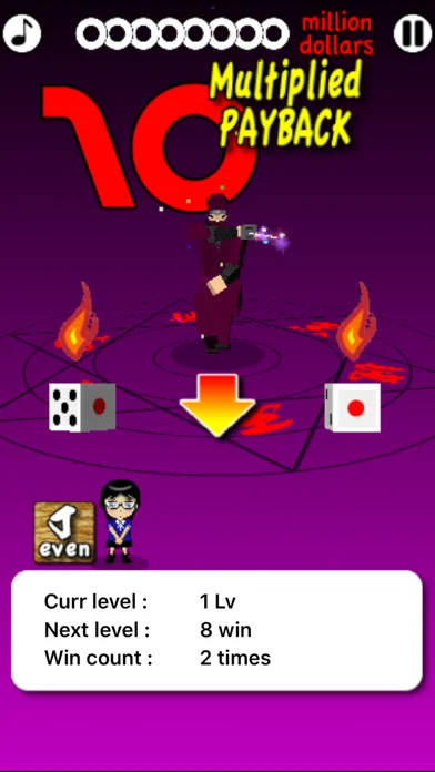 Captures d'écran de Samurai DICE