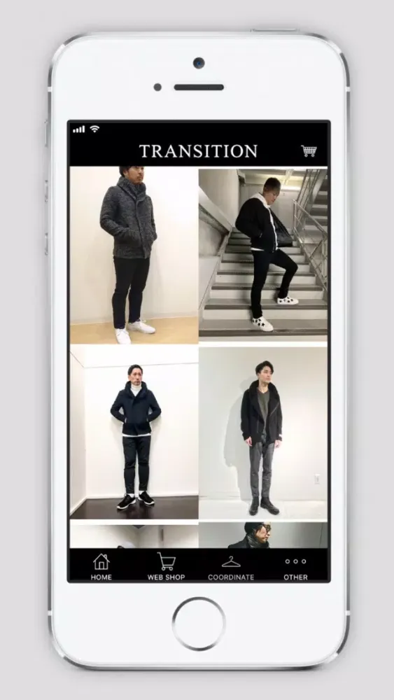 Capturas de pantalla de TRANSITION公式アプリ