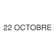 22 OCTOBRE 公式アプリ 22 OCTOBRE 公式アプリ