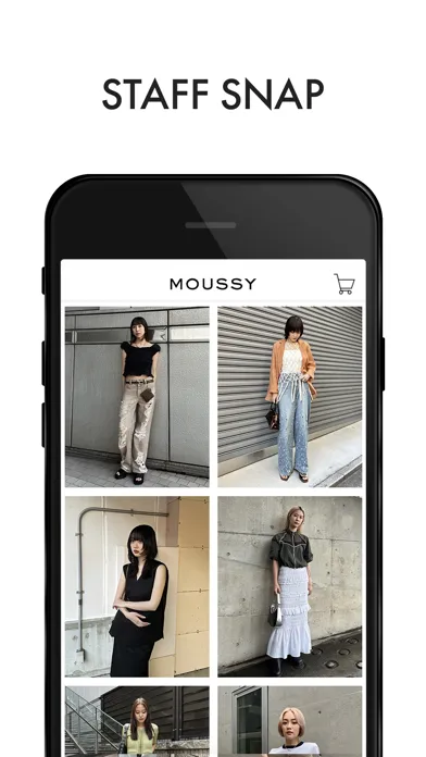 Capturas de tela do MOUSSY(マウジー)公式アプリ