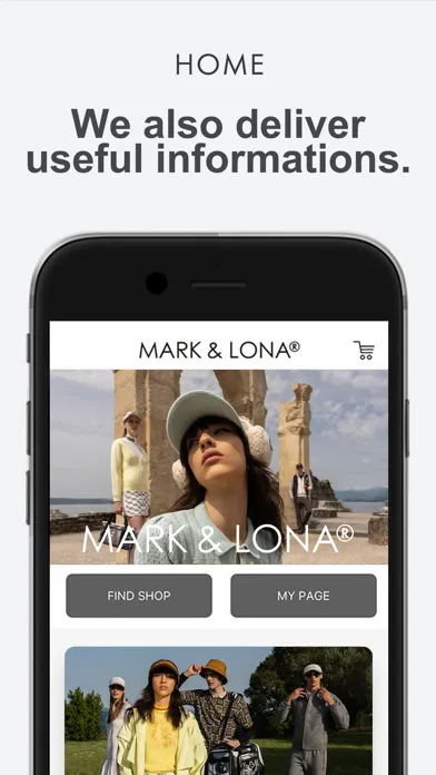 Tangkapan layar MARK & LONA GLOBAL MARKET