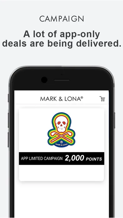 Tangkapan layar MARK & LONA GLOBAL MARKET