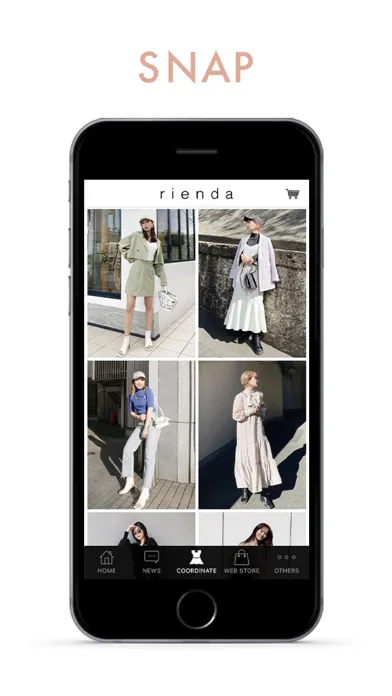 Ảnh chụp màn hình của rienda(リエンダ)公式アプリ
