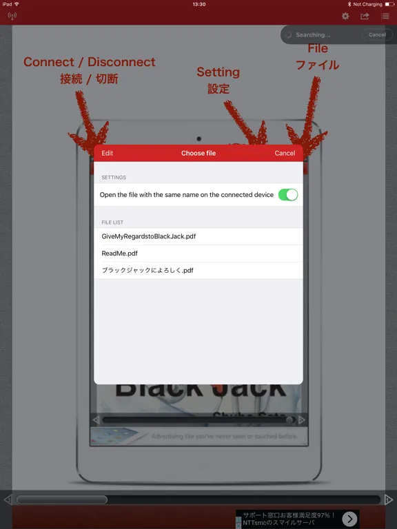 Captures d'écran de RichBook iPad 