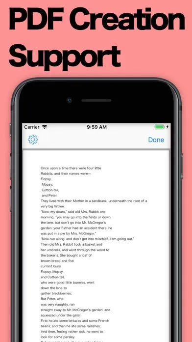 Word Count Notes Screenshots