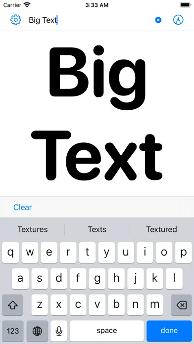 Large Text Widget - Big Text Screenshots