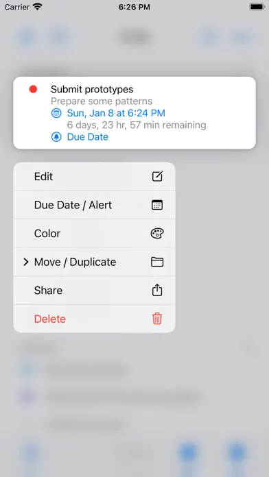 ภาพหน้าจอของ To-Do List Widget Reminders