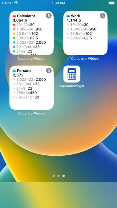صور Calculator Widget - Calc Notes