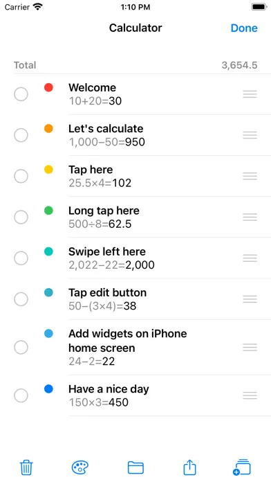 صور Calculator Widget - Calc Notes