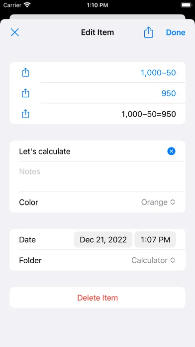 صور Calculator Widget - Calc Notes
