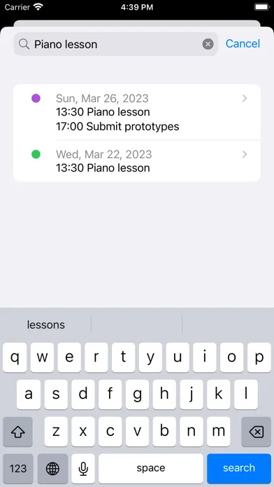 Vertical Calendar - Schedule سکرین شاٹس