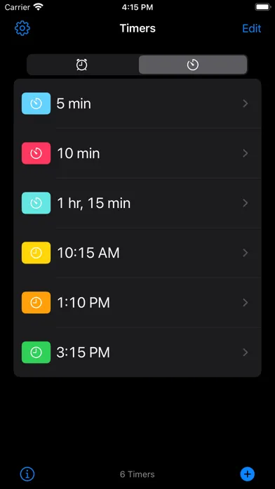 Vibration Alarm Clock & Timer سکرین شاٹس