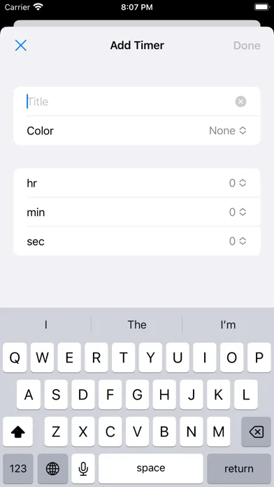 Vibration Timer - Vibrator App スクリーンショット