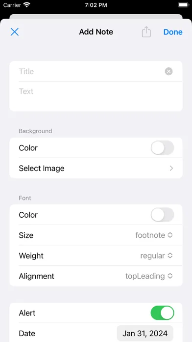 Widget Notes Home Lock Screen スクリーンショット