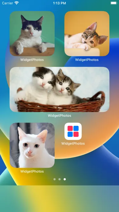 Widget Photos Home Lock Screen 스크린샷