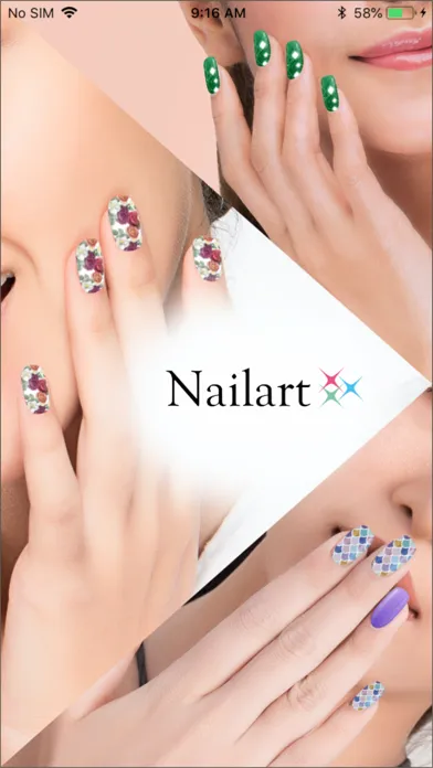 Captures d'écran de FUNAI Nailart App