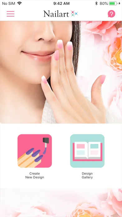 Captures d'écran de FUNAI Nailart App