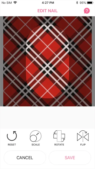 Captures d'écran de FUNAI Nailart App