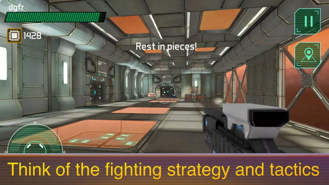ภาพหน้าจอของ SuperTronic Wars
