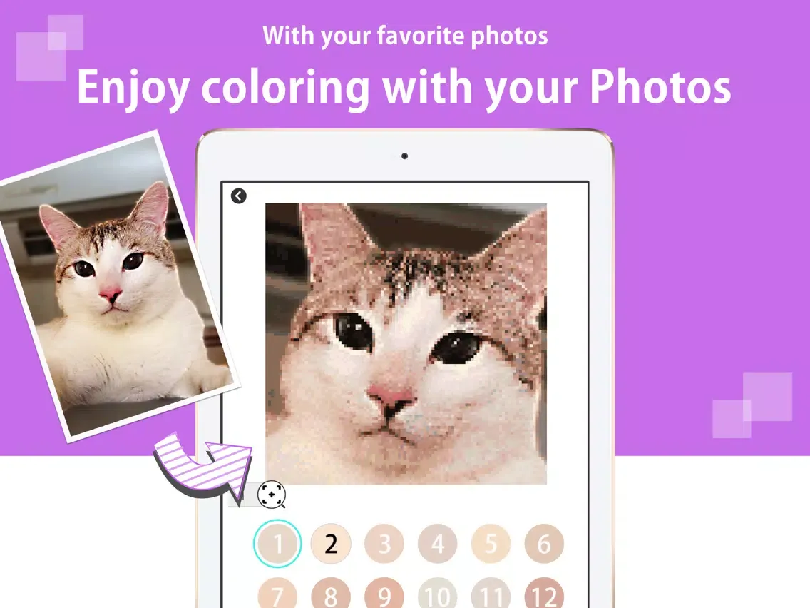 Tap Art -color by number- iPad  스크린샷